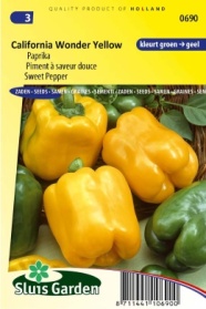 Paprika California Wonder Yellow